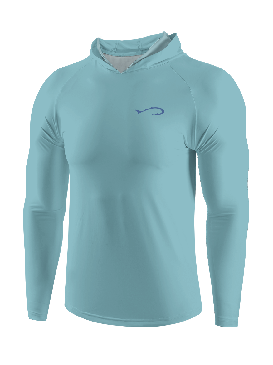 Teach a Man to Fish Funny UPF Hoodie