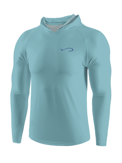 Teach a Man to Fish Funny UPF Hoodie