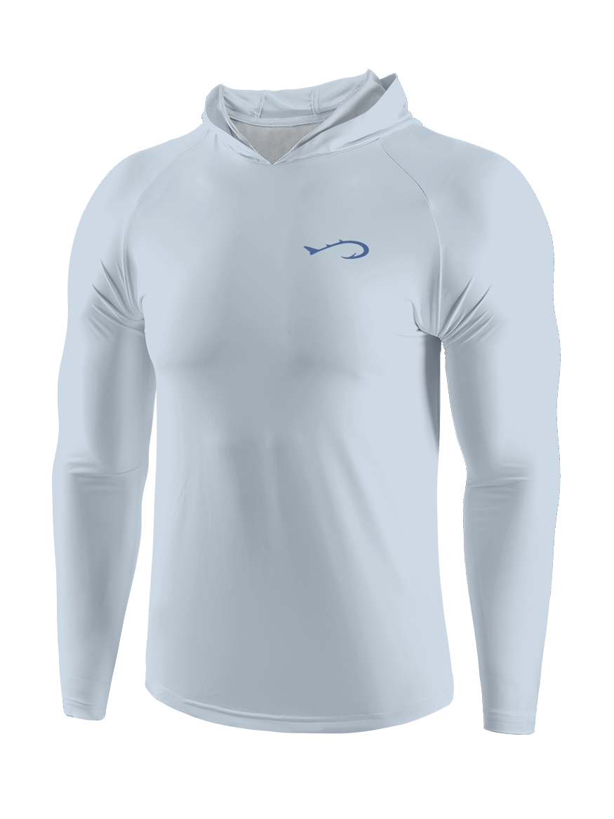 Teach a Man to Fish Funny UPF Hoodie