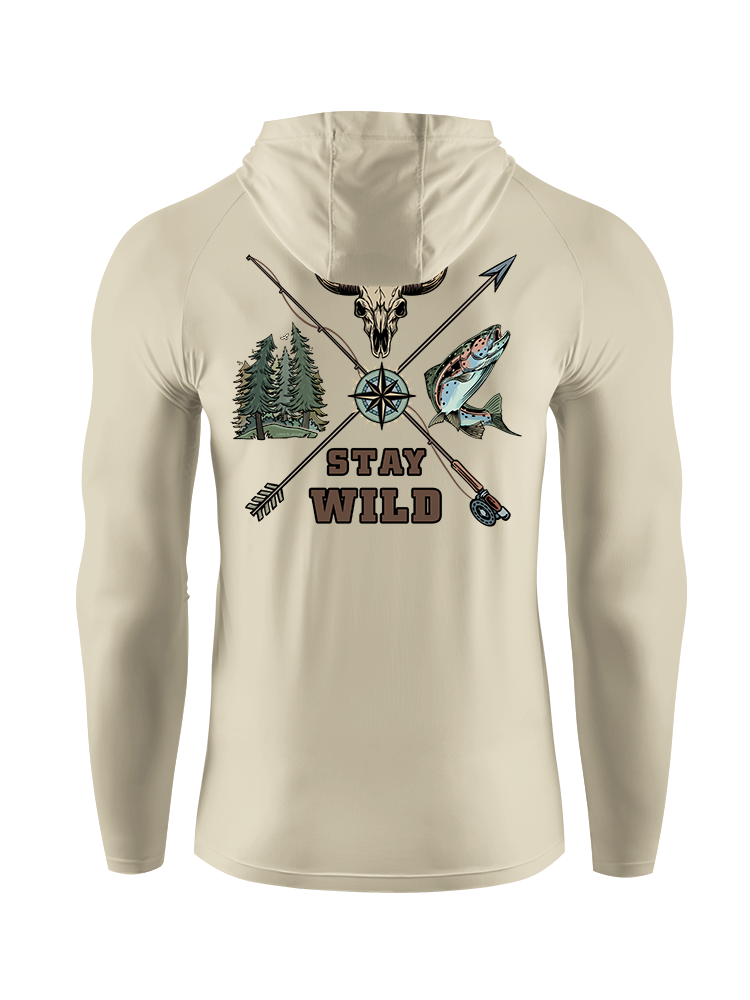 Stay Wild Embrace Adventure UPF Hoodie