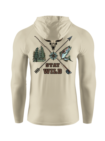 Stay Wild Embrace Adventure UPF Hoodie