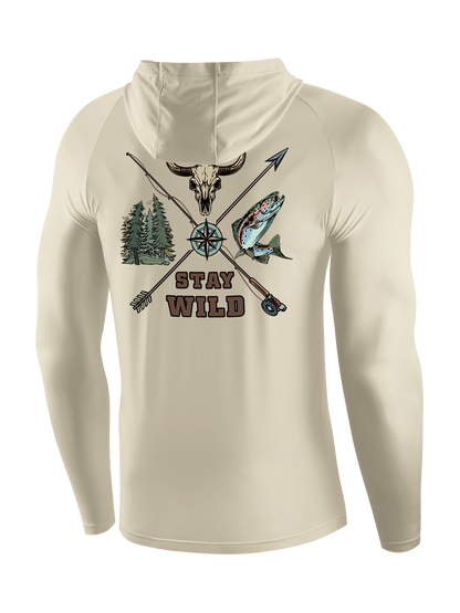 Stay Wild Embrace Adventure UPF Hoodie