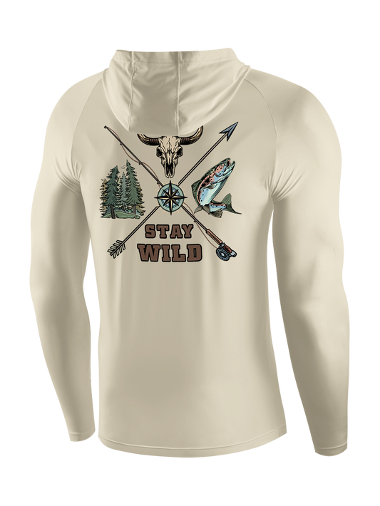 Stay Wild Embrace Adventure UPF Hoodie