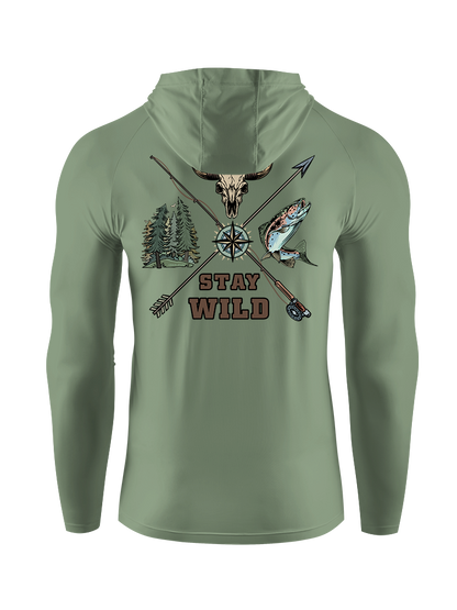 Stay Wild Embrace Adventure UPF Hoodie