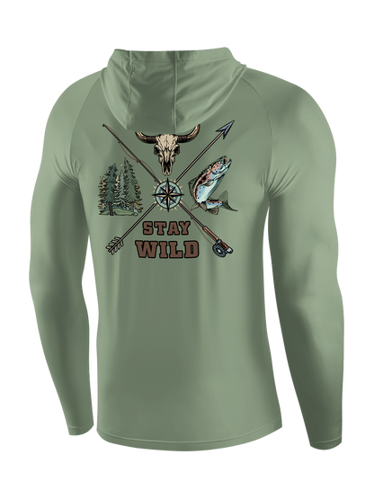 Stay Wild Embrace Adventure UPF Hoodie