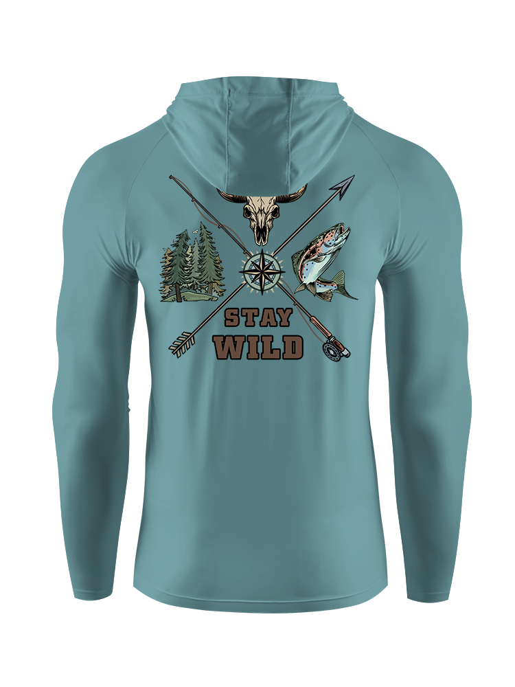Stay Wild Embrace Adventure UPF Hoodie