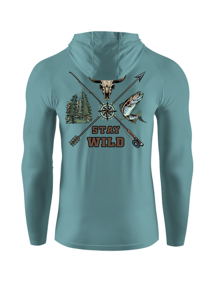 Stay Wild Embrace Adventure UPF Hoodie
