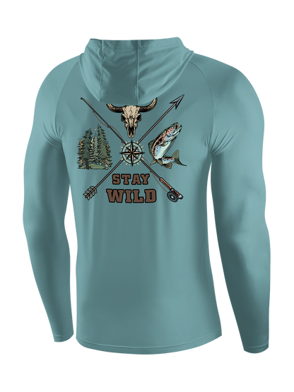 Stay Wild Embrace Adventure UPF Hoodie