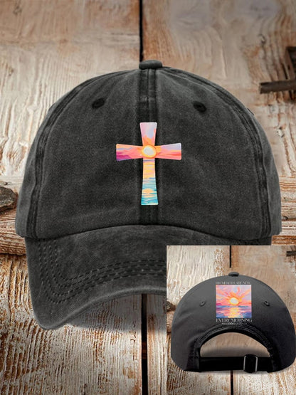 His Mercies Are New Every Morning Feeling Print Baseball Cap