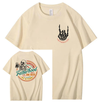 Surviving Fatherhood One Beer At A Time T-Shirt