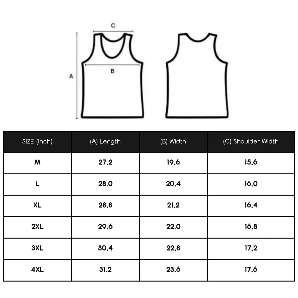GenX Skull Cotton Tank Top Custom EST for 1965-1980 Generation