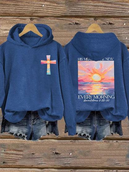 Women's His Mercies Are New Every Morning Feeling  Sweatshirt