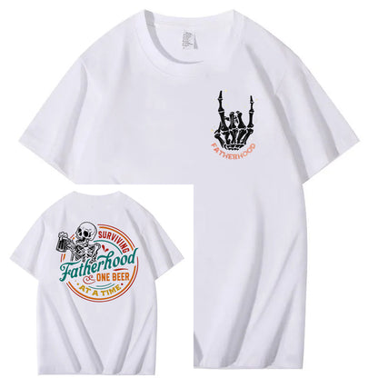 Surviving Fatherhood One Beer At A Time T-Shirt