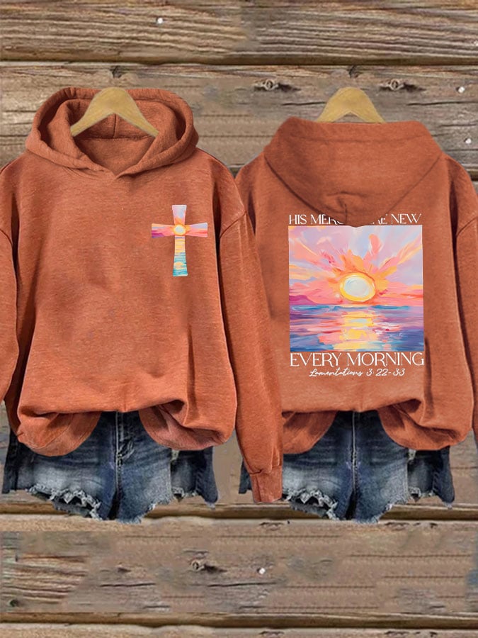 Women's His Mercies Are New Every Morning Feeling  Sweatshirt