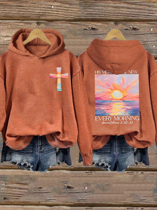 Women's His Mercies Are New Every Morning Feeling  Sweatshirt