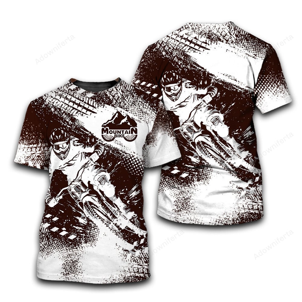Mountain Bike Dirt T-Shirt For Men & Women