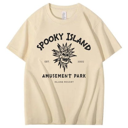 Spooky Island Halloween 100% Cotton T-Shirt