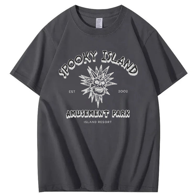 Spooky Island 100% Cotton T-Shirt