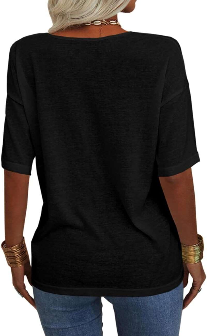 Summer Casual T-shirt Basic Tops (Buy 2 Free Shipping)