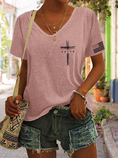 Women's Faith Print T-Shirt