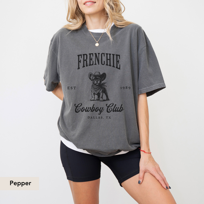 French Bulldog Cowboy Club Shirt