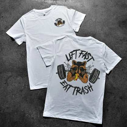 Trash Panda Weight Lifting Club Printed Men's T-shirt