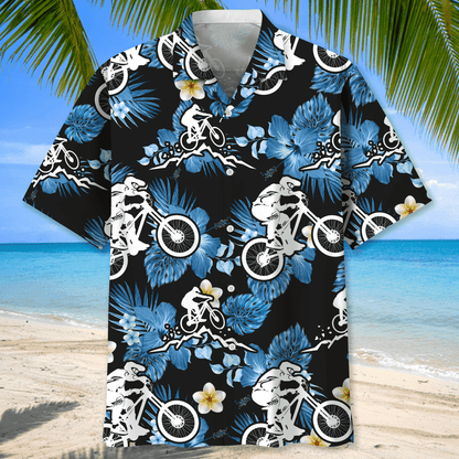 Mountain Bike Nature Hawaiian Shirt