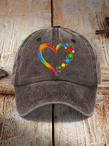 Unisex Autism Love Hat