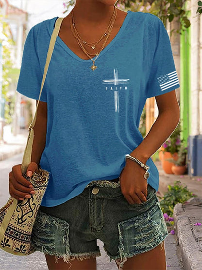 Women's Faith Print T-Shirt