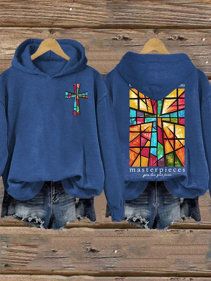 Women's God Turns Broken Pieces Into Masterpieces  Sweatshirt