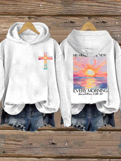 Women's His Mercies Are New Every Morning Feeling  Sweatshirt