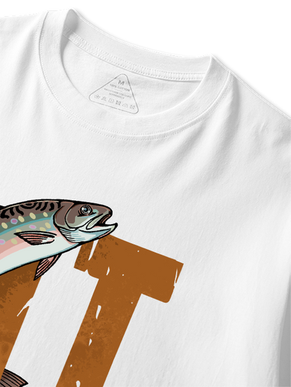 I'm Going Fishing Humor Unisex Classic Cotton Tee