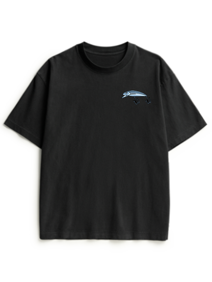 Talk Less Fish More Unisex Heavyweight Cotton T-Shirt