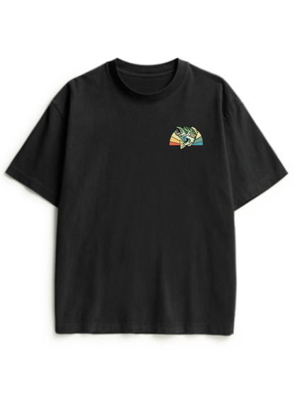 Hooked on the Reel Life Unisex Heavyweight Cotton T-Shirt