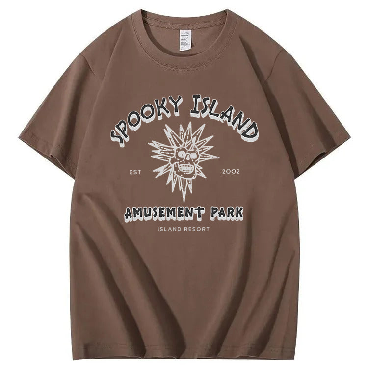 Spooky Island 100% Cotton T-Shirt