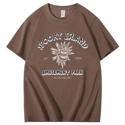 Spooky Island 100% Cotton T-Shirt