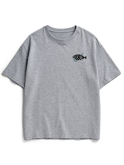 Fishing for Truth Unisex Heavyweight Cotton T-Shirt
