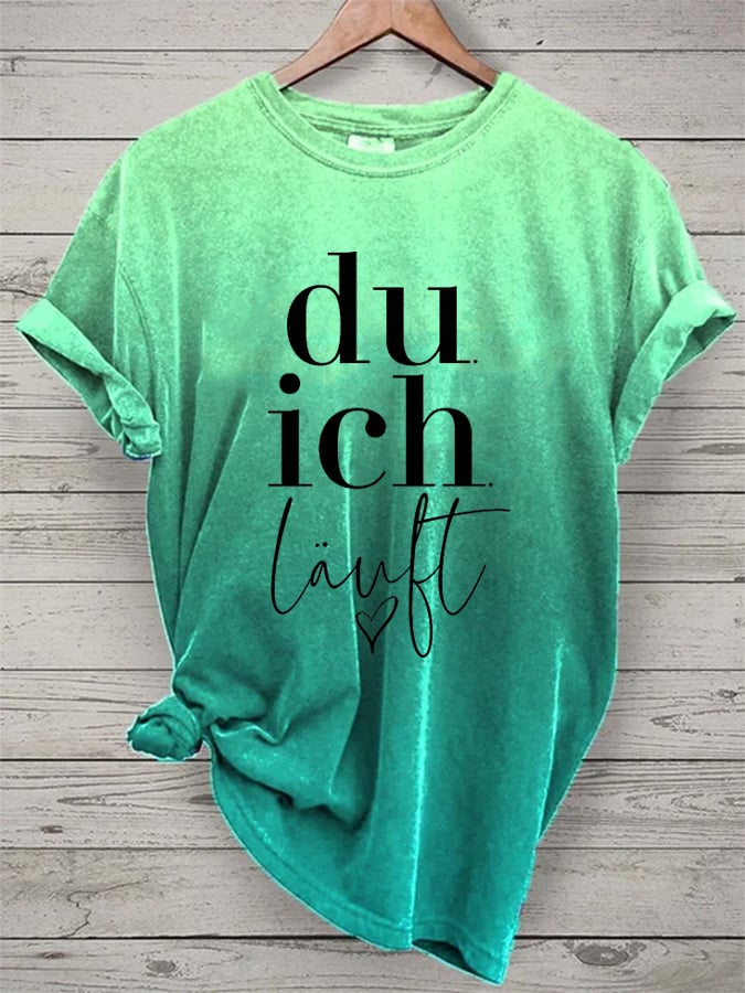 You. Me. Running - Women's Round Neck T-Shirt