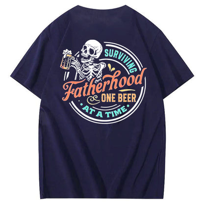 Surviving Fatherhood One Beer At A Time T-Shirt