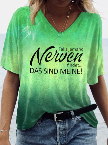 Women's Inspirational Quotes Print T-Shirt