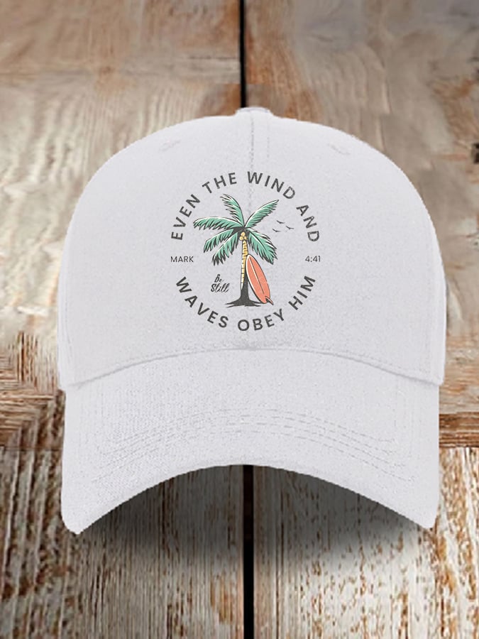 Women'S Casual Scripture Faith Graphic Print Baseball Cap