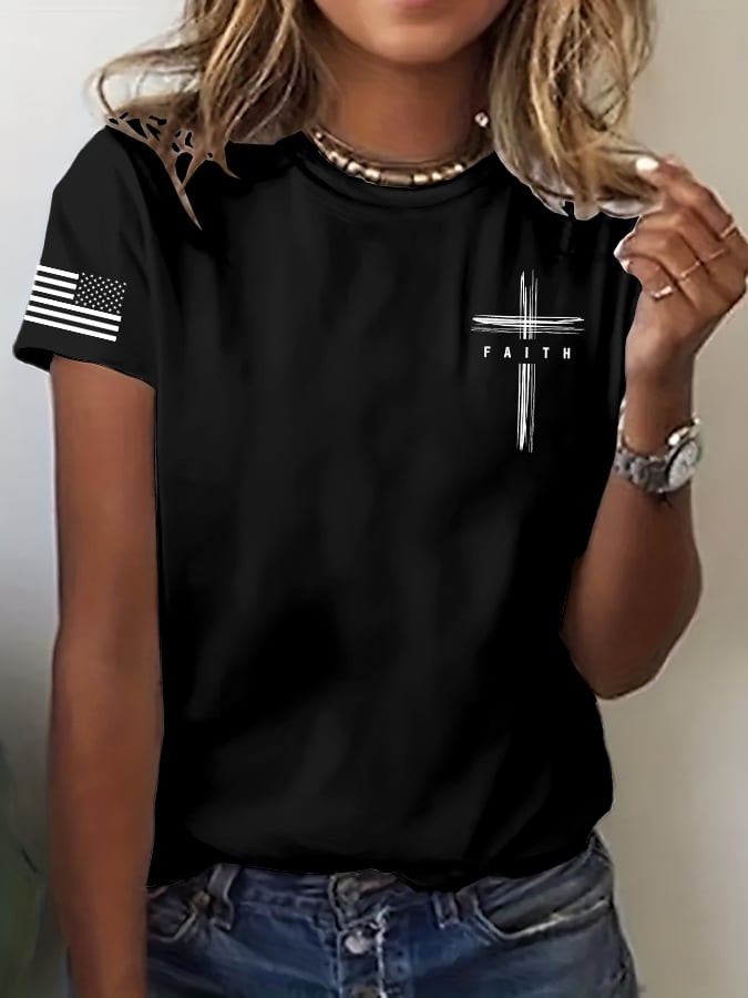 Women's Faith Print T-Shirt