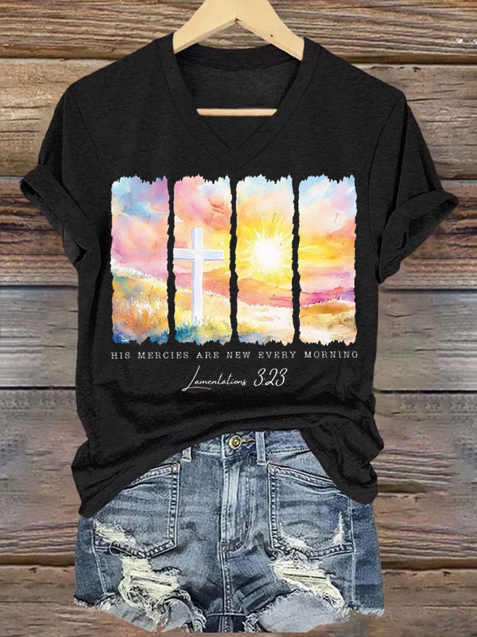 Women's His Mercies Are New Every Morning Feeling T-Shirt