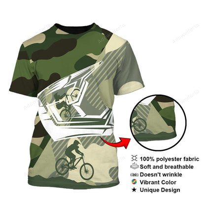 MTB Camouflage T-Shirt For Men & Women