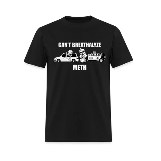 Can't Breathalyze Meth Printed Men's T-shirt