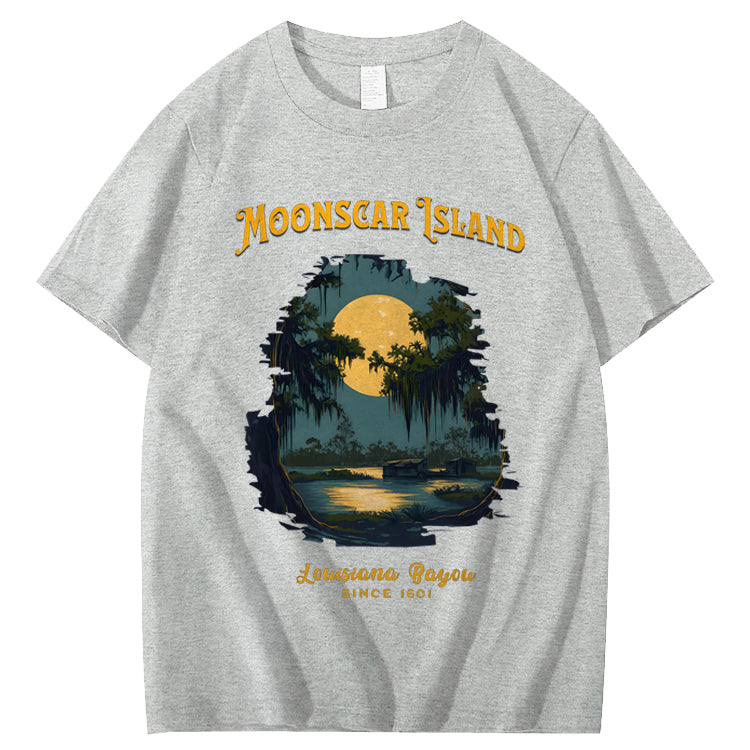 Moonscar Island 100% Cotton T-Shirt