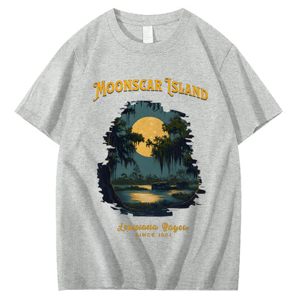 Moonscar Island 100% Cotton T-Shirt