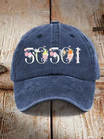 Unisex 50501 Print Baseball Cap