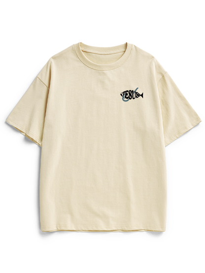 Fishing for Truth Unisex Heavyweight Cotton T-Shirt