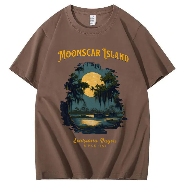 Moonscar Island 100% Cotton T-Shirt